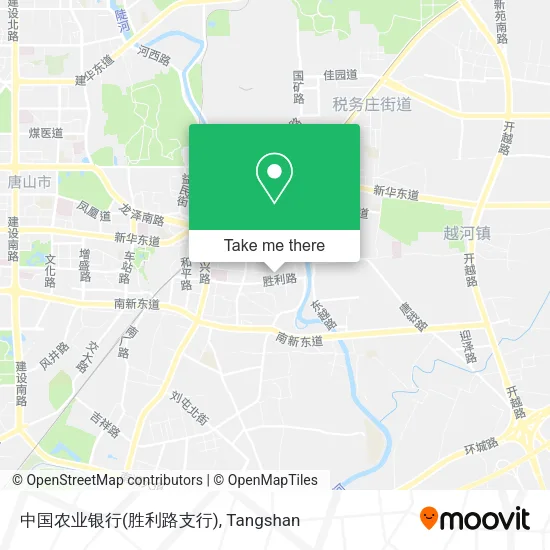 中国农业银行(胜利路支行) map