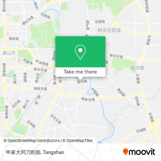申家大同刀削面 map