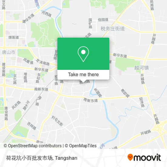 荷花坑小百批发市场 map