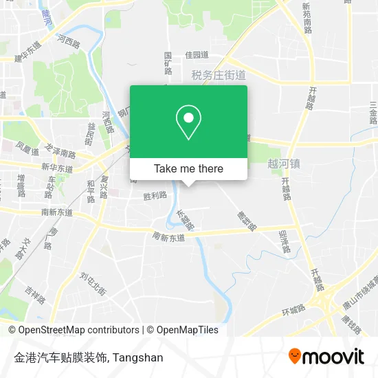 金港汽车贴膜装饰 map