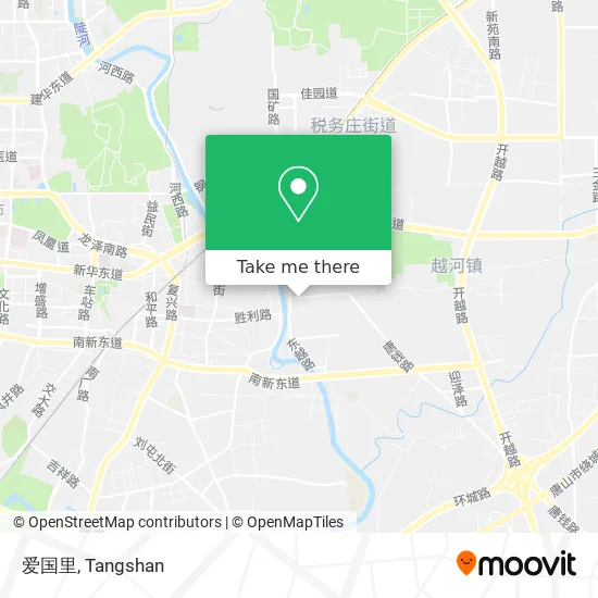爱国里 map