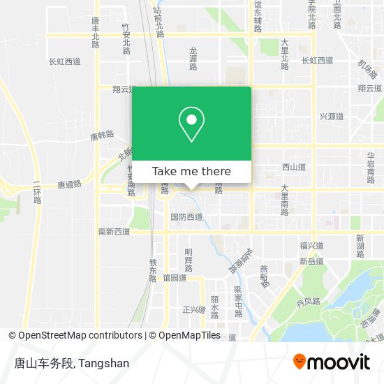 唐山车务段 map