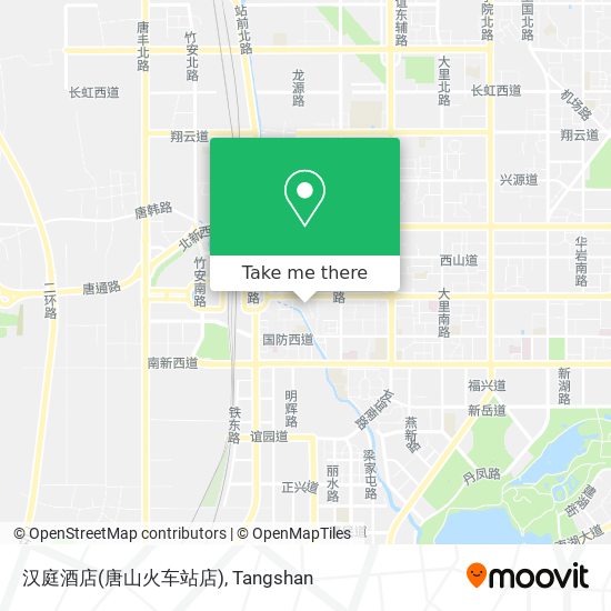 汉庭酒店(唐山火车站店) map