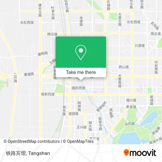 铁路宾馆 map