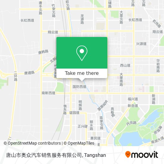 唐山市奥众汽车销售服务有限公司 map