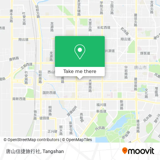 唐山信捷旅行社 map