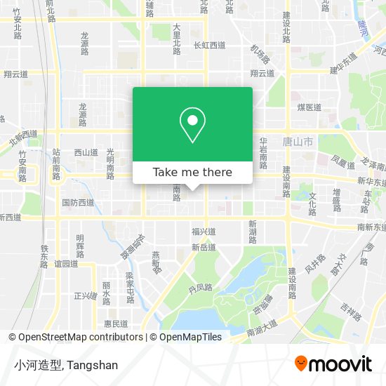 小河造型 map