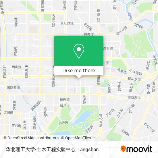 华北理工大学-土木工程实验中心 map