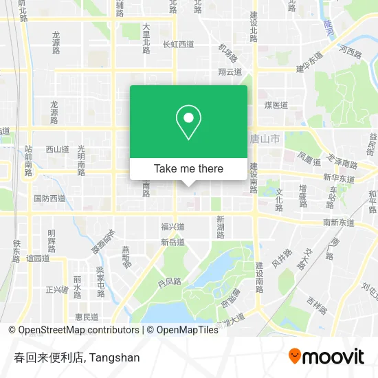 春回来便利店 map