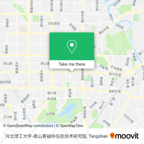 河北理工大学-唐山赛福特信息技术研究院 map