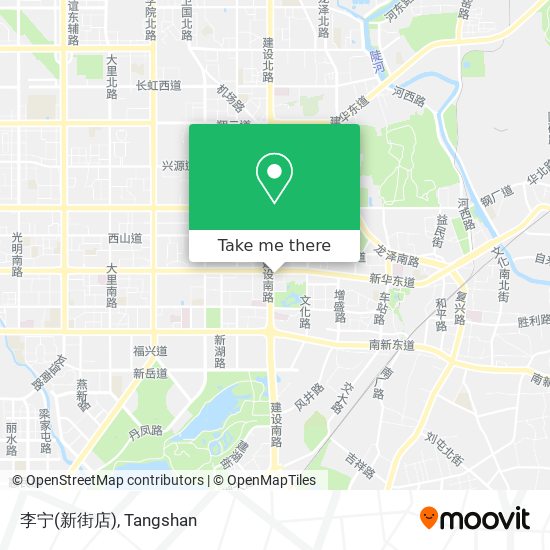 李宁(新街店) map