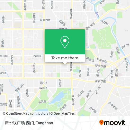 新华联广场-西门 map