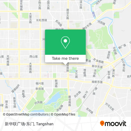 新华联广场-东门 map