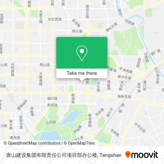 唐山建设集团有限责任公司项目部办公楼 map