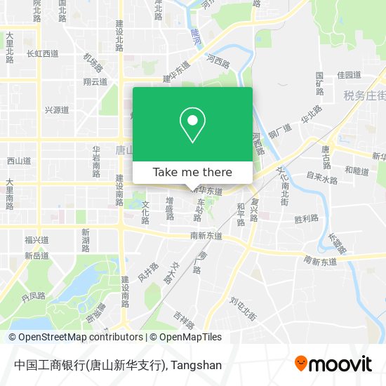 中国工商银行(唐山新华支行) map