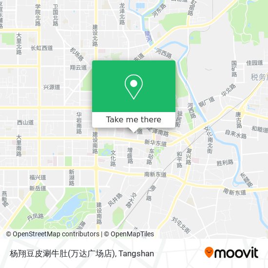 杨翔豆皮涮牛肚(万达广场店) map