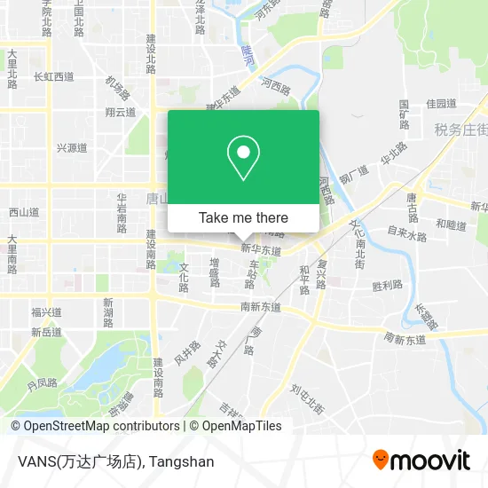 VANS(万达广场店) map
