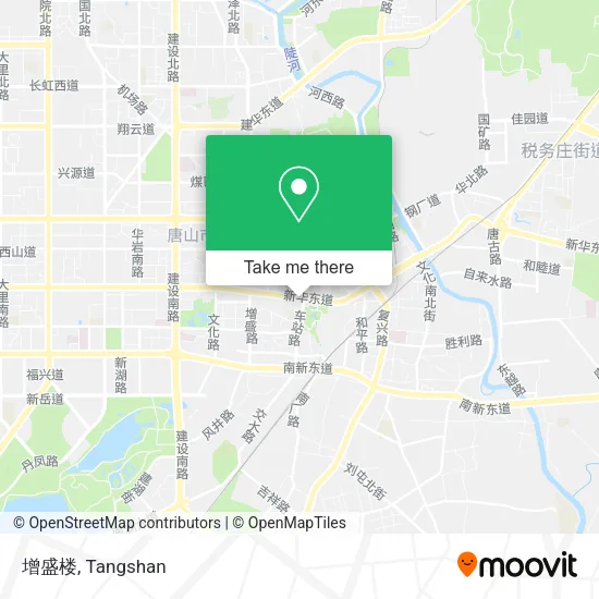 增盛楼 map
