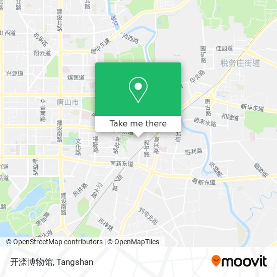 开滦博物馆 map