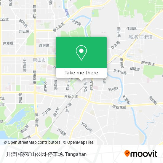 开滦国家矿山公园-停车场 map