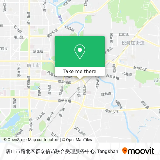 唐山市路北区群众信访联合受理服务中心 map