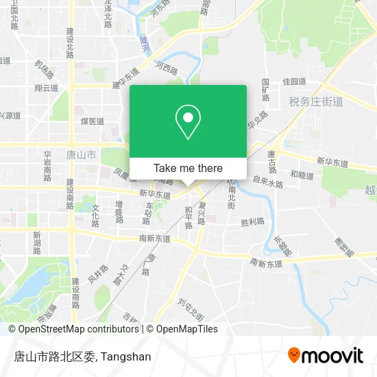 唐山市路北区委 map