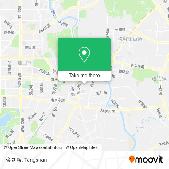 金匙桥 map