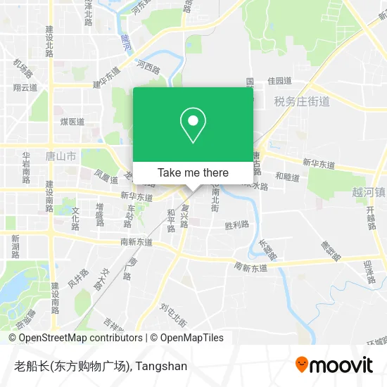老船长(东方购物广场) map