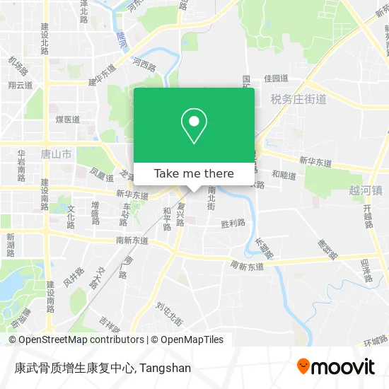 康武骨质增生康复中心 map