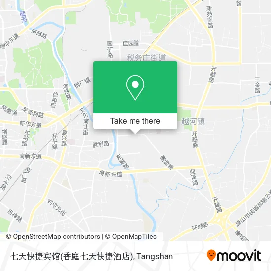 七天快捷宾馆(香庭七天快捷酒店) map