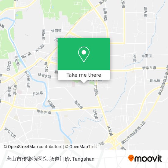 唐山市传染病医院-肠道门诊 map