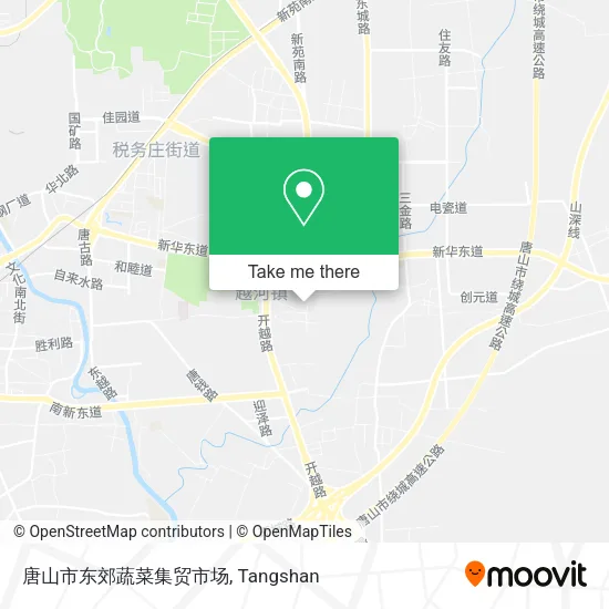 唐山市东郊蔬菜集贸市场 map
