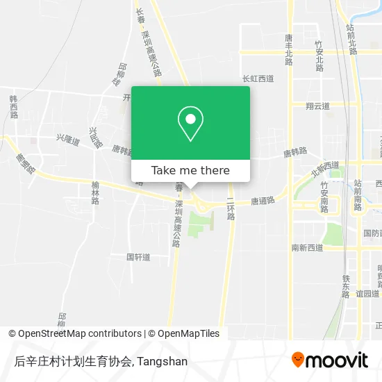 后辛庄村计划生育协会 map
