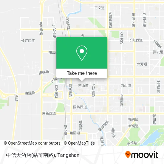 中信大酒店(站前南路) map