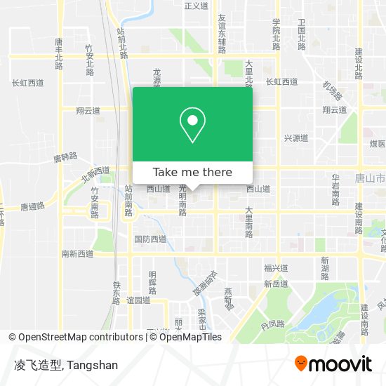 凌飞造型 map