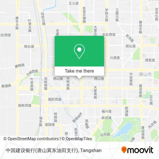 中国建设银行(唐山冀东油田支行) map