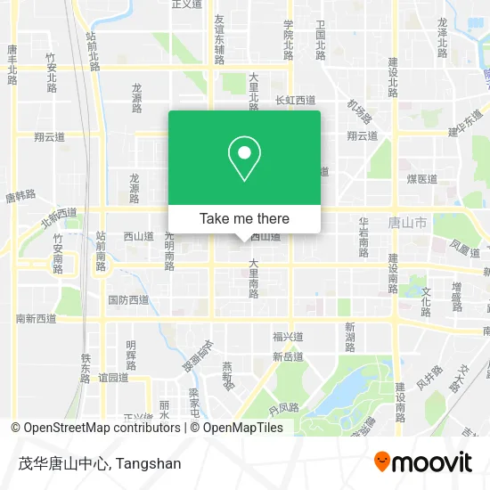 茂华唐山中心 map