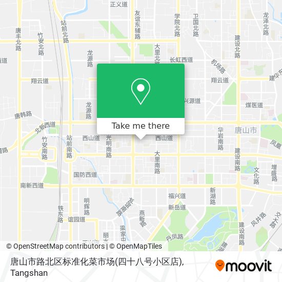 唐山市路北区标准化菜市场(四十八号小区店) map