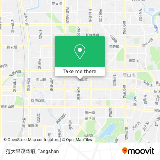 范大里茂华府 map