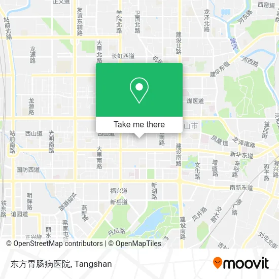东方胃肠病医院 map