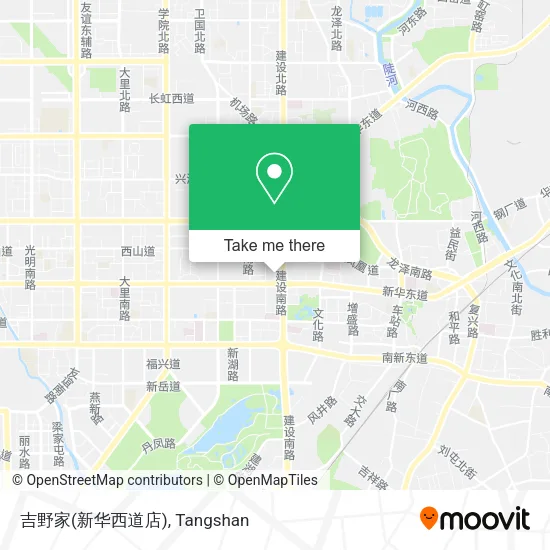 吉野家(新华西道店) map