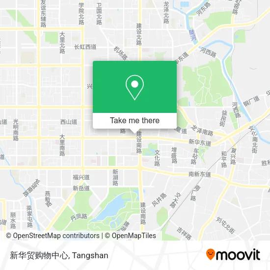新华贸购物中心 map