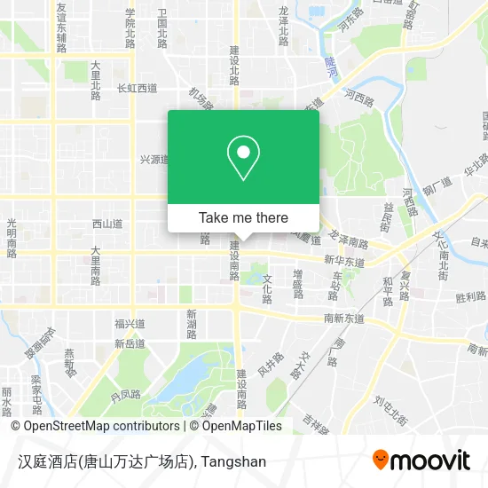 汉庭酒店(唐山万达广场店) map