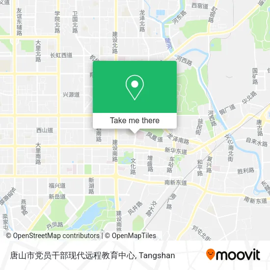唐山市党员干部现代远程教育中心 map