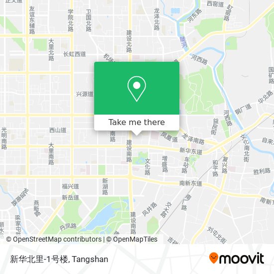 新华北里-1号楼 map