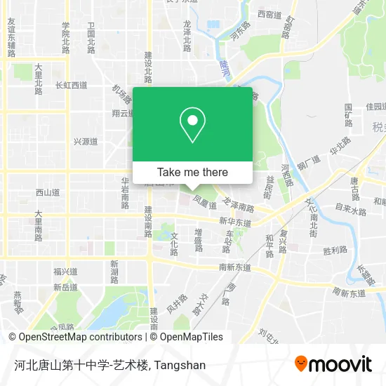 河北唐山第十中学-艺术楼 map