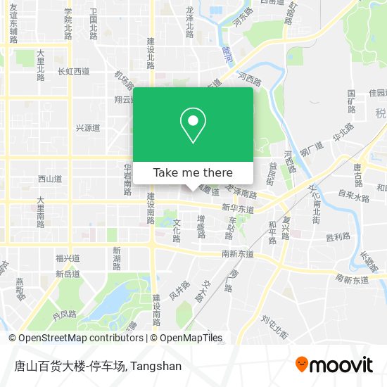 唐山百货大楼-停车场 map