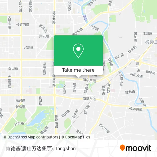 肯德基(唐山万达餐厅) map