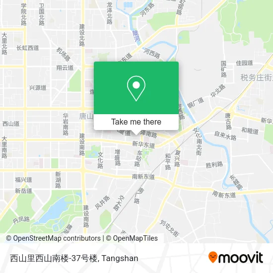 西山里西山南楼-37号楼 map