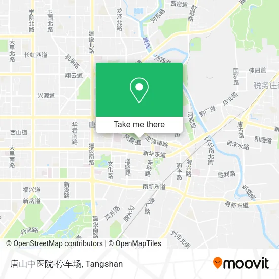 唐山中医院-停车场 map